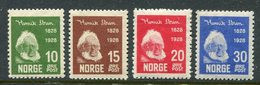 NORWAY 1928 Ibsen Centenary MNH / **.  Michel 137-40 - Unused Stamps