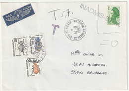 Saint Pierre Et Miquelon - Courrier Inadmis - Briefe U. Dokumente