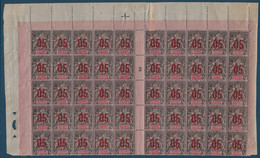 Colonies Groupe Anjouan Feuille Interpanneau N°24/24Aa**/* Millésime 3 Variétés :espacés, Grosse Tete Case 5 10 & 35 TTB - Unused Stamps