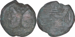 Rome - As De La République - Cornelia - Publius Cornelius Sulla - Proue De Navire - 151 Av. JC - TRES RARE - 06-151 - Republic (280 BC To 27 BC)