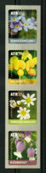 LUXEMBOURG 2021 FLORA Plants FLOWERS - Fine Set (self-adhesive) MNH - Unused Stamps