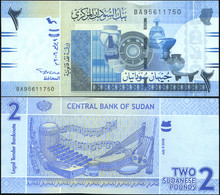 Sudan 2 Sudanese Pounds. 09.07.2006 (2007) Unc. Banknote Cat# P.65a - Sudan