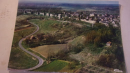 02 COUCY LE CHATEAU VUE AERIENNE - Sonstige & Ohne Zuordnung