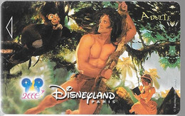 PASS--DISNEYLAND-2000-TAR ZAN-NARBONI-00/03/TAR-VALIDE Apres 14H-Sauf WEEKEND-TBE -RARE - Passaporti  Disney