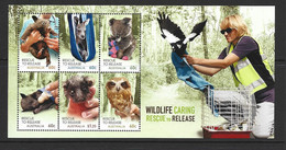 Australia 2010 Wildlife Rescue And Release Miniature Sheet MNH - Mint Stamps