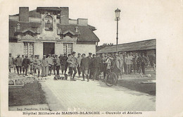 93 Neuilly Sur Marne  Hopital Militaire De Maison Blanche Ouvroir Et Ateliers 1917 - Neuilly Sur Marne