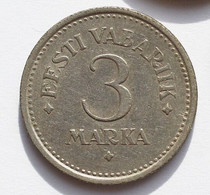 ESTLAND Estonia Estonie 3 Marka 1922 - Estonie