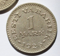 ESTLAND Estonia 1 Mark 1926 Coin Münze - Estonia