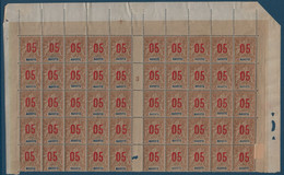 Colonies Groupe Mayotte Feuille Interpanneau Millésime 3 N°26/26Aa**/* Variétés Espacés 0 & 5 Grosse Tete Case 5, 10 &35 - Neufs