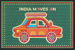 India 2022 Means Of Transport, Car , Automobile, Taxi , Postcard , MNH (**) Inde Indien - Lettres & Documents