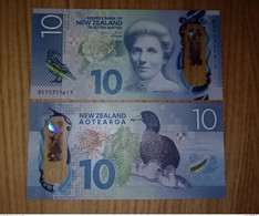 NEW ZEALAND 10 Dollars ND 2015 Polymer Issue - P-192 - UNCIRCULATED - New Zealand