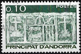 French Andorra 1983 - Mi 338 - YT 317 ( Coat Of Arms - Stone Carving ) - Usados