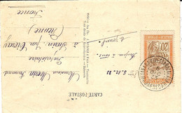 1933- C P A De Madagascar Affr. 20 C Oblit. TANANARIVE-TSARAIAI.ANA / MADAGASCAR - Covers & Documents