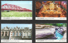 China Taiwan 2022 Taiwan Scenery Postage Stamps — Yunlin County 4v MNH - Ungebraucht