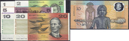 6 Scheine Zu 1, 2, 5, 10 U. 20 Dollar O.D. (1974-1994) Und 10 Dollar Commemorative Note In Originalverpackung. I Bis II- - Autres & Non Classés