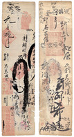 Shantung Private Bank, 6000 Cash 1908. III-/IV, F - Chine