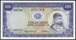 Nationalbank Ultramarino, 100 Escudos 17.12.1971. I- Pick 45. - Guinea-Bissau