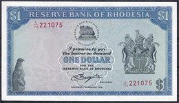 1 Dollar 2.8.1979. I. Pick 38. - Rhodesien