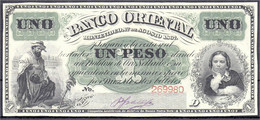 1 Peso 1.8.1867. II- Pick S383a. - Uruguay
