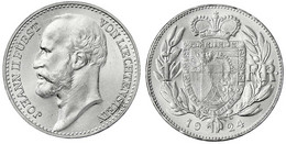 1 Franken 1924. Fast Stempelglanz, Prachtexemplar. Divo 106. HMZ 2-1381. - Liechtenstein