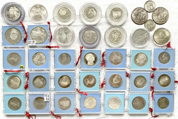Schöner Posten Von 37 Silberstücken Ab 1955: 2 X 500 Kronen PP, 3 X 500 Kronen St, 8 X 100 Kronen PP, 2 X 100 Kronen 195 - Czechoslovakia