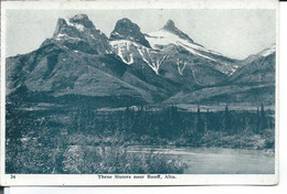 Three Sisters Near BANFF 1920 - Banff