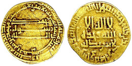 Dinar AH 186 = 802/803. Ohne Münzstättenangabe (Madinat Al-Salam). Mit Titel Des Al-Amin (Sohn Des Kalifen Harun Al Rash - Oosterse Kunst