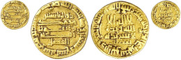 Dinar AH 199 = 815/816. Mit "Dhul Riyasatayn Al Fadl" Und "Al Muttalib", Ohne Münzstättenangabe, Misr. 4,16 G. Sehr Schö - Orientales