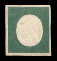 Sardegna - 1854 - Non Emesso - 5 Cent Verde Oliva Scuro (10) - Gomma Originale - Diena + Cert Avi + AG (10.000) - Autres & Non Classés