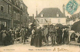 Cloyes * Place Et Le Marché Aux Légumes * Foire Marchands *  Hôtel St Jacques - Cloyes-sur-le-Loir