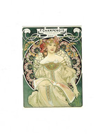 GRANDE CARTE POSTALE 18 X 13 - REPRODUCTION - ALPHONSE MUCHA - Mucha, Alphonse