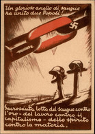 Cartoline - 1943/1944 - Alleanza Italo Tedesca - Un Glorioso Anello Di Sangue... (Arrasich 2) - Nuova - Autres & Non Classés