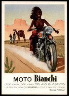 Cartoline - Moto Bianchi - Negressa In Topless - Illustratore Boccasile - Nuova FG - Autres & Non Classés