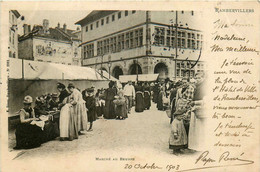 Rambervillers * Place Et Le Marché Au Beurre * Foire Marchands - Rambervillers