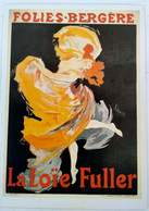 28 - Cartolina Art Nouveau Jules Cheret Folies Bergere La Loie Fuller FG - Chéret
