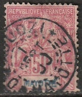 Mayotte N° 11 Oblitération DZAOUDZI - Usati