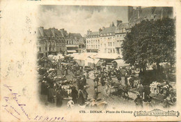 Dinan * La Place Du Champ * Le Marché * Foire Marchands - Dinan