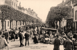 Rochefort Sur Mer * Le Marché , La Rue De L'arsenal * Foire Marchands - Rochefort