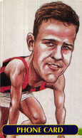 SCHEDA TELEFONICA CARTONCINO PHONECARD U.S.A. MCI CARICATURE BIERHOFF MILAN - Colecciones