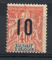 ANJOUAN Timbre Poste N°26* TB Neuf Charnière Cote 4€00 - Unused Stamps