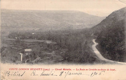 CPA - 63 - AUVERGNE - Coupe Gordon Bennett - Circuit Michelin - La Route En Corniche Au Dessus De SAYAT - Auvergne