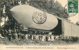 Le Ballon Dirigeable De M. MALECOT Moteur Argus 40 HP - Airships