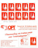 Nouvelle Calédonie - 2009 - Carnet Autoadhésif  - Le Cagou Pins Colonnaires Daté 150410- NEUF - No C1085-2 - Cote 150,00 - Booklets