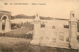 Belgique - Coxyde-Bains - Military Cemetery - Guerre - War 14/18 - Koksijde