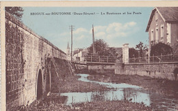 BRIOUX Sur BOUTONNE  La Boutonne Et Les Ponts - Brioux Sur Boutonne