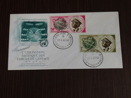 Burundi 1963 Space FDC VF - Covers & Documents