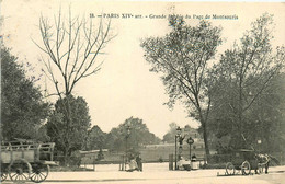 Paris * 14ème * Grande Entrée Du Parc De Montsouris * Attelage - Paris (14)