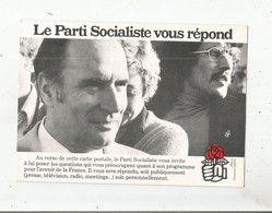 CARTE DU PARTI SOCIALISTE AVEC FRANCOIS MITTERAND - Partiti Politici & Elezioni