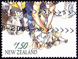 NEW ZEALAND 2003 $1.50 Multicoloured, Chinese New Year-Year Of The Sheep-Shearer SG2569 FU - Used Stamps