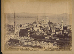 ##R - Photographie Ancienne Sépia , TURQUIE,TURKEY,TURKISH,CONSTANTINOPLE 19° - ISTAMBUL,ISTANBUL - Lugares